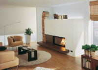 modern kandalló