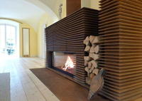modern kandalló