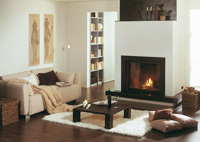 modern kandalló