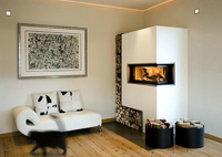 modern kandalló