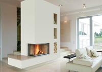 modern kandalló