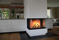 modern kandalló