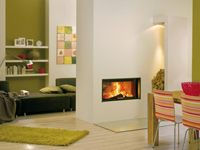 modern kandalló