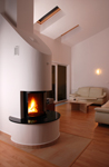 modern kandalló